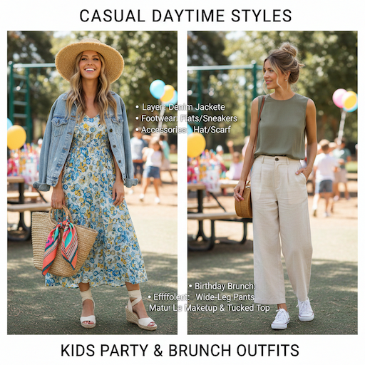 Daytime and Casual Birthday Parties: Comfort Meets Style