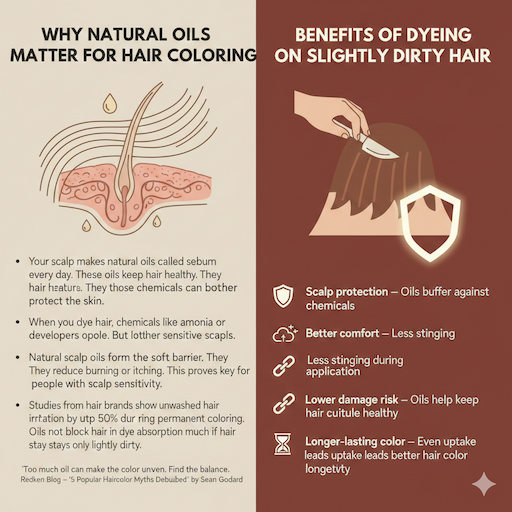 Why Natural Oils Matter for Hair Coloring