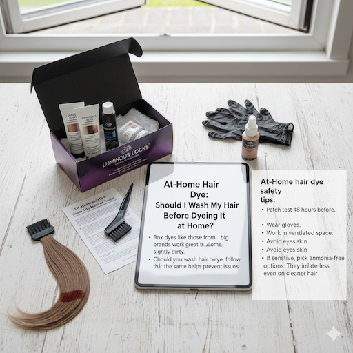 At-Home Hair Dye: Should I Wash My Hair Before Dyeing It at Home?