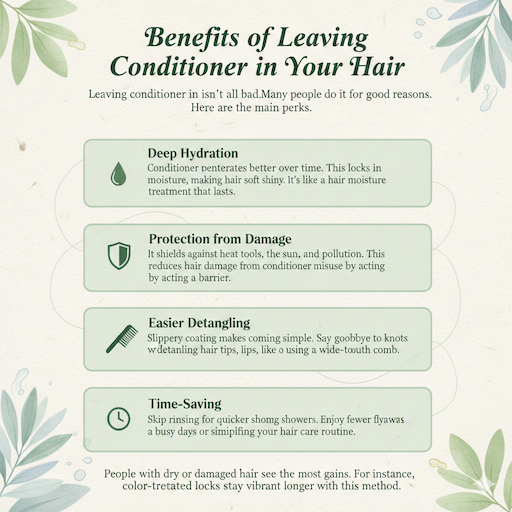 Benefits of Leaving Conditioner in Your Hair
