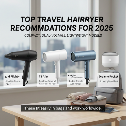 Top Travel Hair Dryer Recommendations for 2025