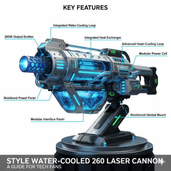 Key Features of the 260W Laser Cannon
