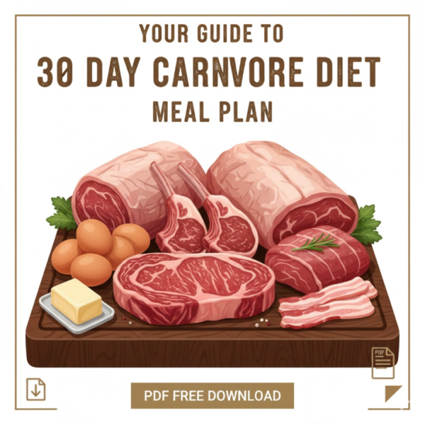 Your Guide to 30 Day Carnivore Diet Meal Plan PDF Free Download