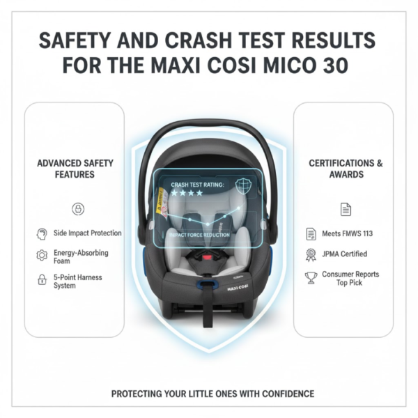 Safety and Crash Test Results for the Maxi Cosi Mico 30