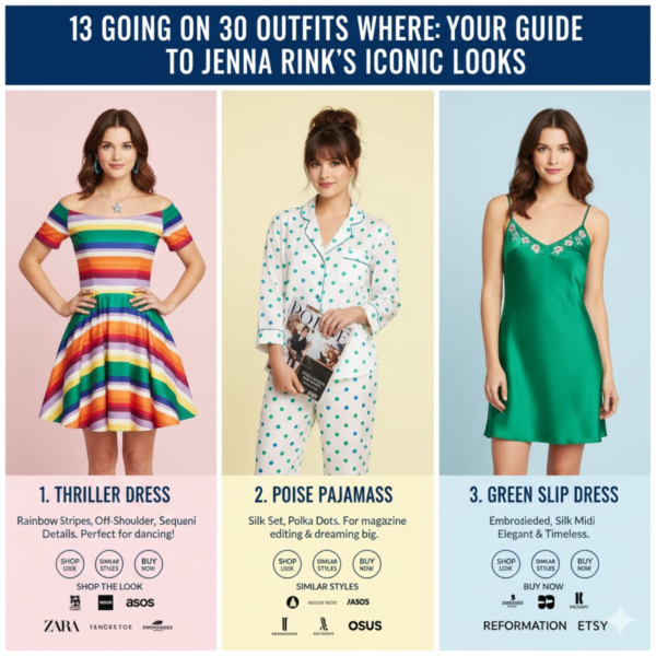 13 Going On 30 Outfits Where To Buy: Your Guide to Jenna Rink's Iconic Looks