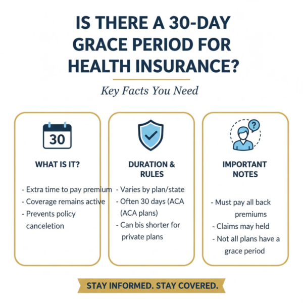 Is There A 30-Day Grace Period For Health Insurance: Key Facts You Need