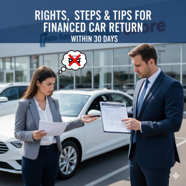 Returning A Financed Car Within 30 Days: Rights, Steps, and Tips