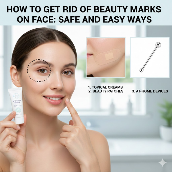 How To Get Rid Of Beauty Marks On Face: Safe and Easy Ways