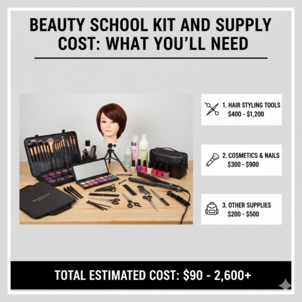 Beauty School Kit and Supply Cost