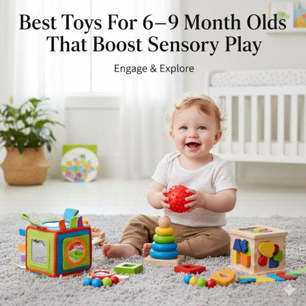 Best Toys For 6–9 Month Olds That Boost Sensory Play