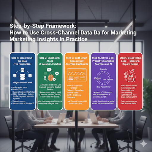 Step-by-Step Framework: How to Use Cross-Channel Data for Marketing Insights in Practice