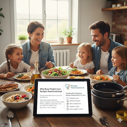 Why Busy People Love Recipes Heartumental