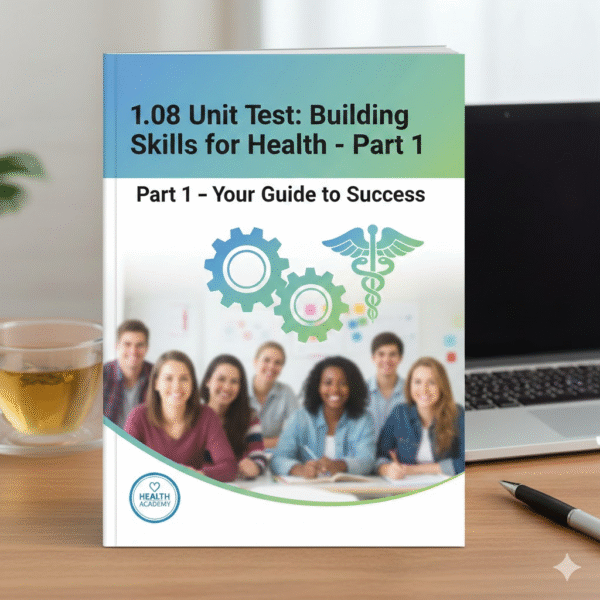 1.08 Unit Test: Building Skills for Health - Part 1 – Your Guide to Success