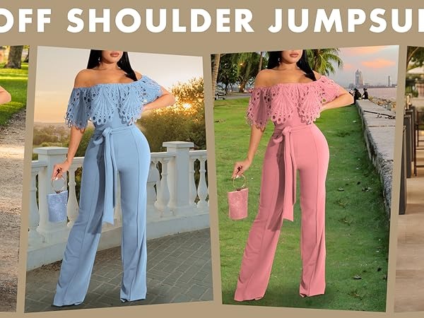 Chic Jumpsuits in Trendy Summer Party Clothes
