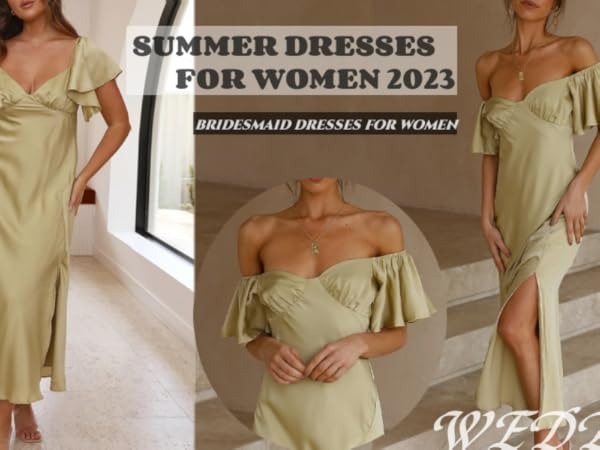 Off-Shoulder Styles for Elegant Summer Party Fashion