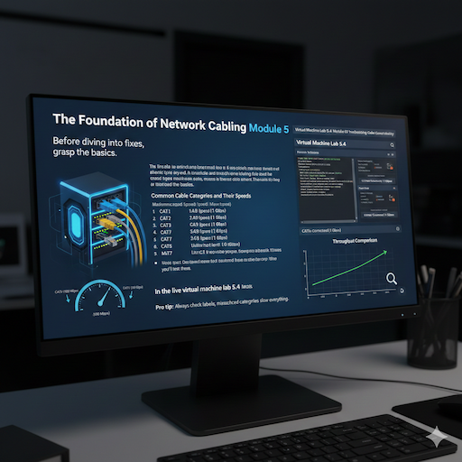 The Foundation of Network Cabling Module 5