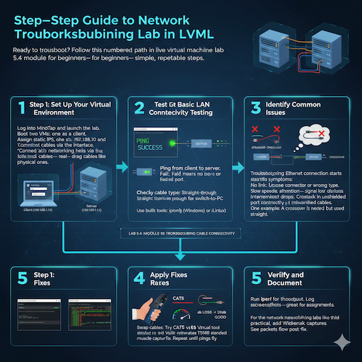 Step-by-Step Guide to Network Troubleshooting Lab in LVML