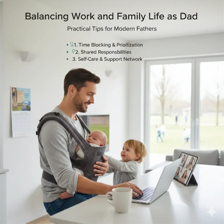 Balancing Work and Family Life as a Dad: Practical Tips for Modern Fathers