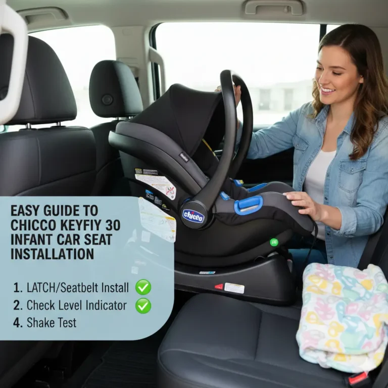 Easy Guide to Chicco Keyfit 30 Infant Car Seat Installation