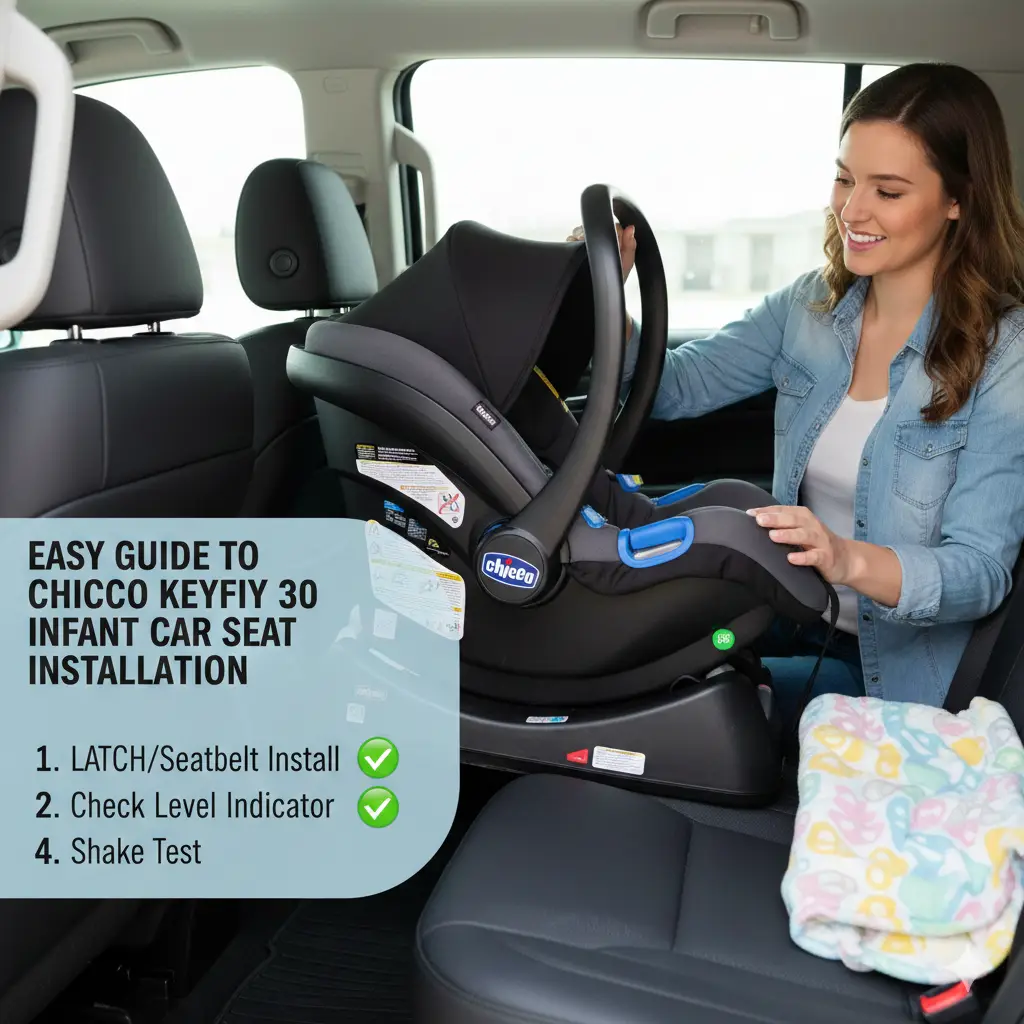 Easy Guide to Chicco Keyfit 30 Infant Car Seat Installation