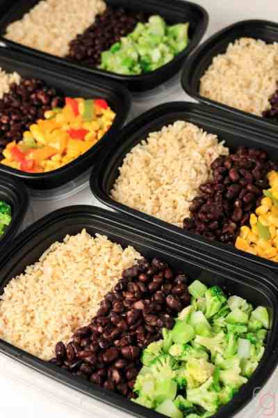 vegetarian family meal prep recipes