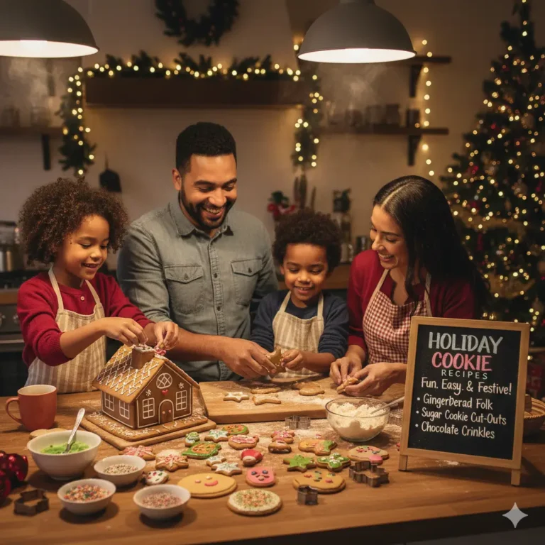 Holiday Cookie Recipes for Families: Fun, Easy, and Festive Baking Ideas for Everyone