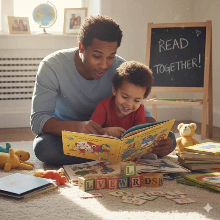 How Dads Can Support Early Literacy: Fun and Easy Ways to Help Your Child Love Words and Books