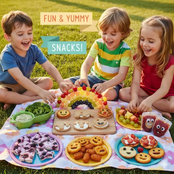 Kid-Friendly Snacks for Picky Eaters: Fun and Healthy Ideas Kids Will Love