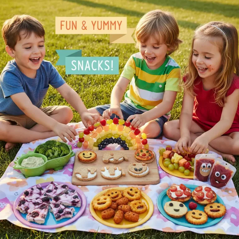 Kid-Friendly Snacks for Picky Eaters: Fun and Healthy Ideas Kids Will Love