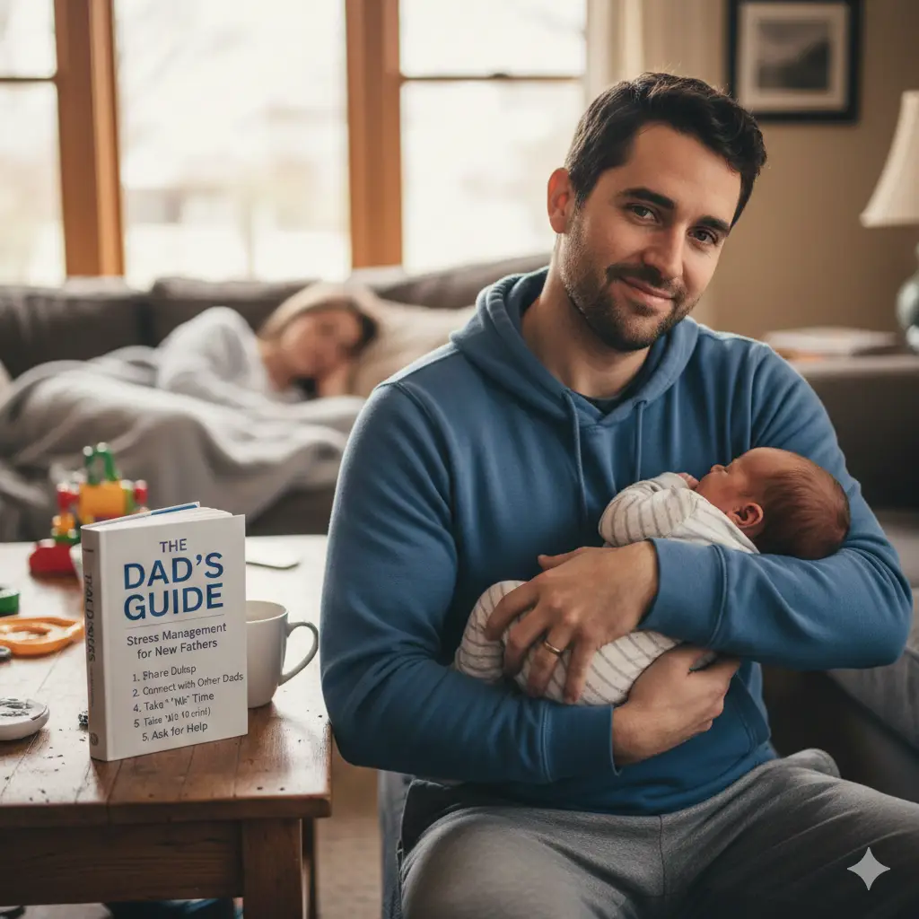 Stress Management for New Fathers: Practical Tips to Thrive in Early Parenthood