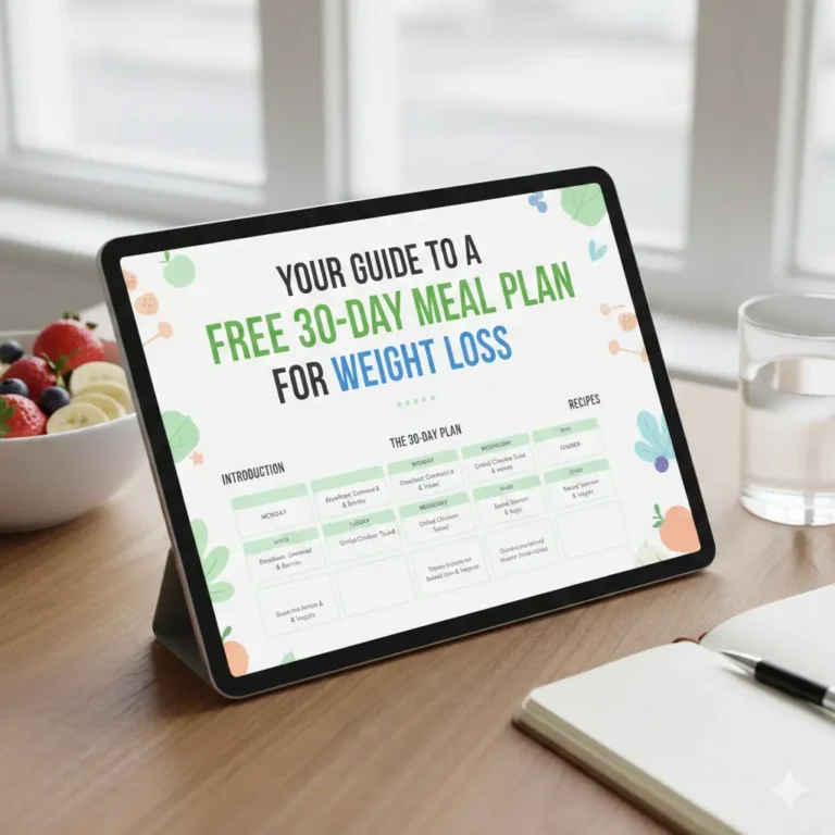 Your Guide to a Free 30 Day Meal Plan For Weight Loss PDF
