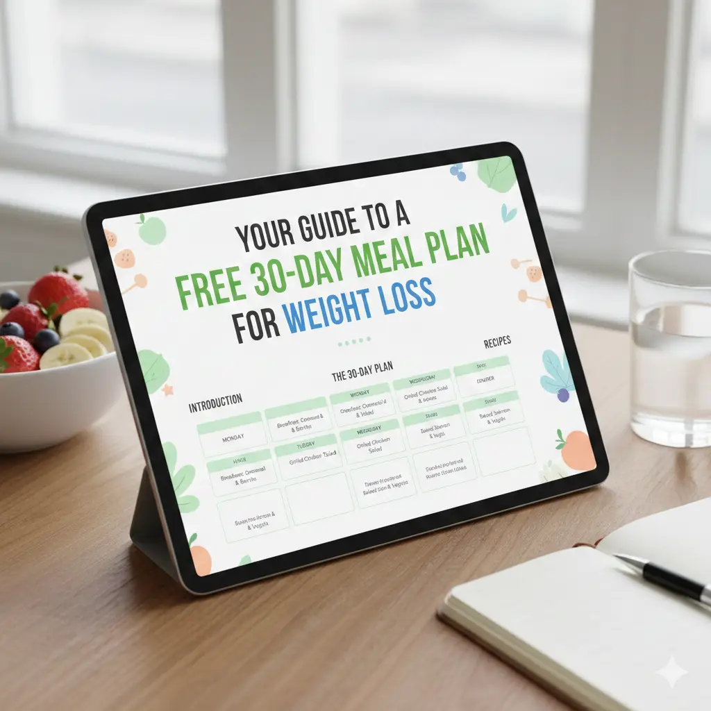 Your Guide to a Free 30 Day Meal Plan For Weight Loss PDF