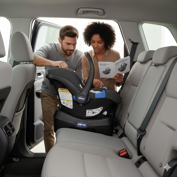 How to Install the Chicco KeyFit 30 Safely