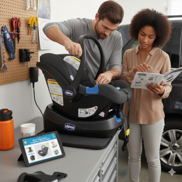 Step-by-Step Base Installation with Seat Belt