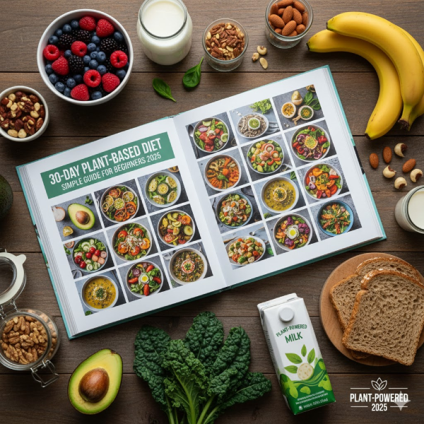 30 Day Plant Based Diet Meal Plan: Simple Guide for Beginners in 2025
