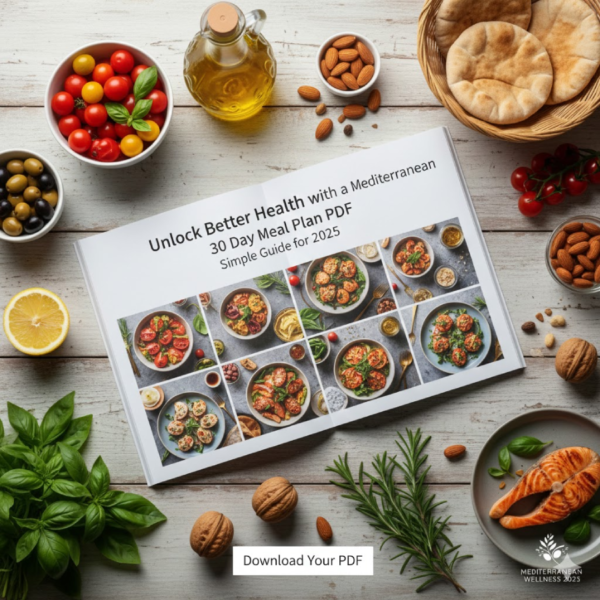 Unlock Better Health with a Mediterranean Diet 30 Day Meal Plan PDF